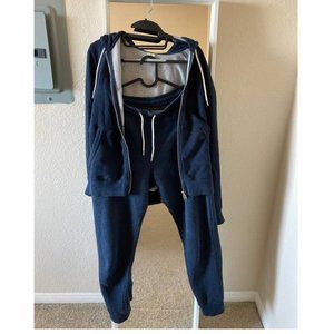 Arket hoodie and sweatpants in navy